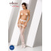 Эротические колготки Passion S025 Белые S/M/L