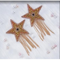 Пэстис-звезды с бахромой JSY Nipple Sticker RT236112 Gold, стикеры Пэстис-звезды с бахромой JSY Nipple Sticker RT236112 Gold, стикеры