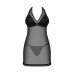 Пеньюар Obsessive Medilla chemise & thong M/L
