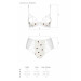 Еротичний комплект з малюнком Passion LOVELIA BIKINI white L/XL