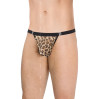 Чоловічі стрінги SoftLine Mens Thong 4528 Чорні One Size