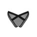 Кружевные трусики с заниженной талией Obsessive Estiqua panties черные XS/S