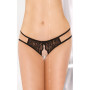 Жіночі стрінги SoftLine G-String 2483 Чорні M/L