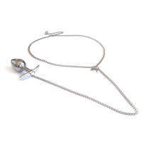 Украшение на тело Art of Sex – Long Wear с металлической анальной пробкой М