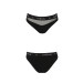 Трусики з прозорою вставкою Passion PS006 PANTIES M, black