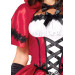 Эротический костюм Красной шапочки Leg Avenue Gothic Red Riding Hood M, платье, накидка