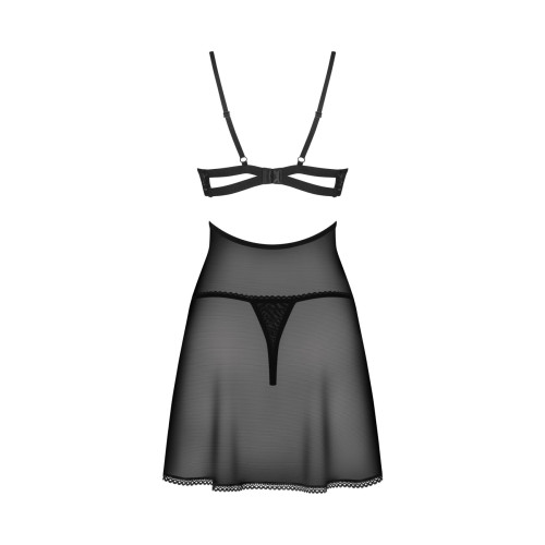 Бебі-дол Obsessive Nutris babydoll & thong XS/S