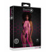 Бодістокінг Ouch! Bodystocking With Halterneck Pink XS/XL