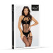 Бодістокінг SoftLine Bodystocking 2054 One Size Black