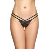 Жіночі стрінги SoftLine G-String 2495 M/L Black
