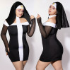 Эротический костюм монашки JSY P61130 Plus Size