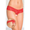 Трусики SoftLine G-String 2403 Красные S/M