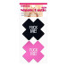 Пестисы LoveToy Fuck Me Cross Pattern Nipple Pasties (2 пары)