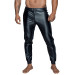Чоловічі трегінси Noir Handmade H063 Powerwetlook treggings, S, мокрий ефект