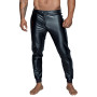 Чоловічі трегінси Noir Handmade H063 Powerwetlook treggings, S, мокрий ефект