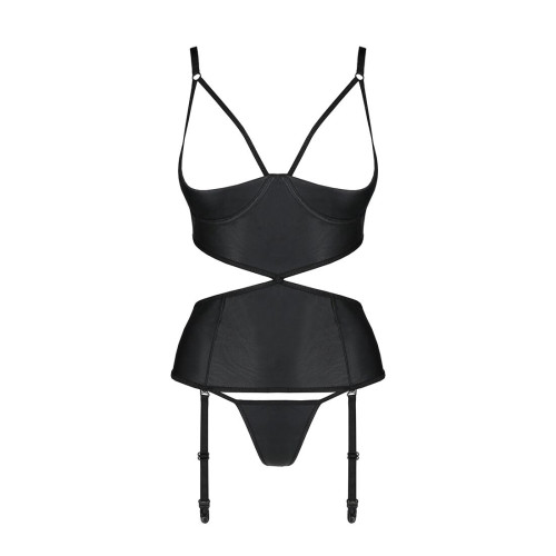 Корсет с открытой грудью Passion JANNIES CORSET black L/XL