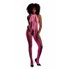 Бодістокінг Ouch! Bodystocking With Halterneck Pink XS/XL