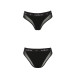 Трусики с прозрачной вставкой Passion PS002 PANTIES L, black