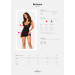 Сорочка Obsessive Bellastia chemise & thong XL/2XL