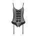 Корсет со шнуровкой Passion NESSY CORSET black XXL/XXXL