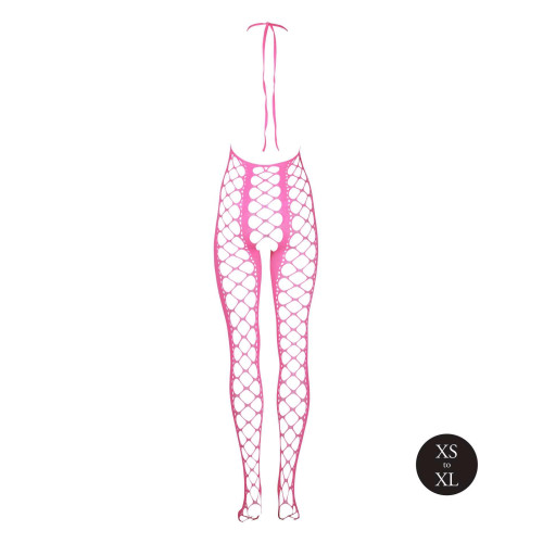 Бодістокінг Ouch! Bodystocking With Halterneck Pink XS/XL