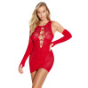 Платье SoftLine Dress 3023 One Size Red