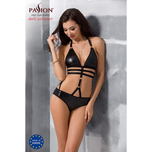 Боді монокіні Passion під латекс LAMIS BODY Чорнек S/M