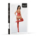 Бодістокінг SoftLine Bodystocking 2054 One Size Red