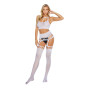 Бодистокинг SoftLine Bodystocking 2074 One Size White