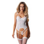 Корсет Obsessive Arrowel White corset S/M