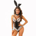 Эротический костюм зайки JSY «Ветреная Памела» One Size, боди, ушки, чокер, браслеты