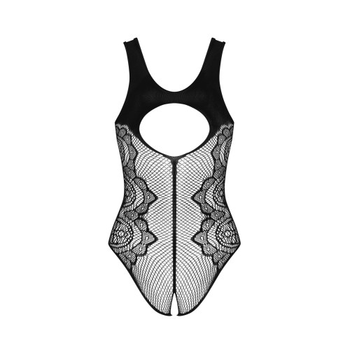 Еротичне боді з доступом Obsessive B335 crotchless teddy S/M/L