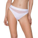 Трусики с прозрачной вставкой Passion PS006 PANTIES M, white