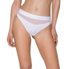 Трусики с прозрачной вставкой Passion PS006 PANTIES M, white