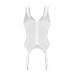 Корсет Obsessive Arrowel White corset S/M