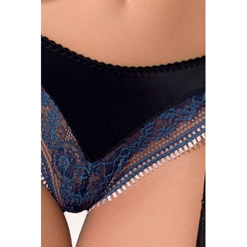 Комплект белья Passion GISELE SET Черный L/XL