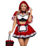 Костюм Красной Шапочки Leg Avenue Flirty Miss Red Top and Skirt L