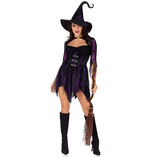Костюм ведьмы Leg Avenue Mystical Witch XL, платье, шляпа