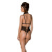 Боді з відкритими грудьми Passion DOMINICA BODY black XXL/XXXL