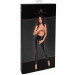 Легінси Noir Handmade F304 Taboo wetlook leggings with open crotch and bum - XXL