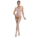 Бодистокинг Passion ECO BS007 white, с доступом