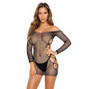 Платье SoftLine Dress 3025 One Size Black