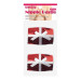 Пестисы LoveToy Reusable Christmas Sequin Square Nipple Pasties