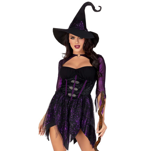 Костюм ведьмы Leg Avenue Mystical Witch XL, платье, шляпа