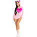 Комбінезон «Солодкий ведмедик» Leg Avenue Sweetheart Bear Velvet Romper XS