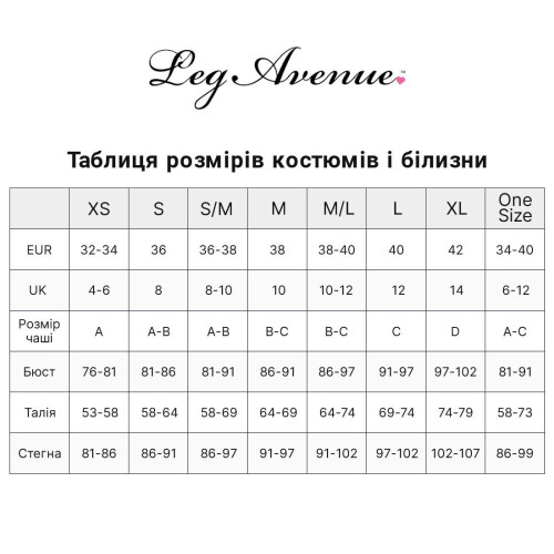 Панчохи-сітка Leg Avenue Nylon Fishnet Thigh Highs дрібна сітка Black one size