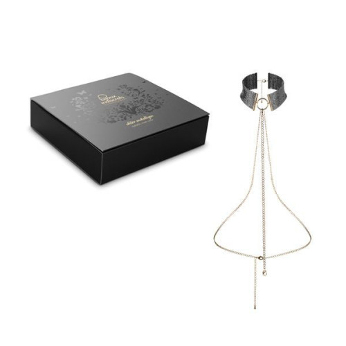 Украшение Bijoux Indiscrets Desir Metallique Collar Черные