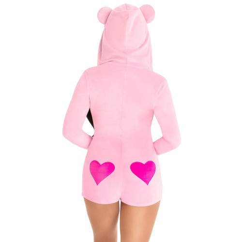 Комбінезон «Солодкий ведмедик» Leg Avenue Sweetheart Bear Velvet Romper XS