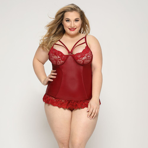 Корсет JSY P91136 Красный Plus Size