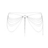 Ланцюжок трусики або ліф Bijoux Indiscrets Magnifique Waist Chain Сріблястий